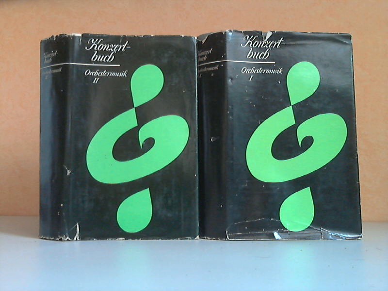 Schönewolf, Karl;  Konzertbuch - Orchestermusik Band 1 und 2 2 Bücher 
