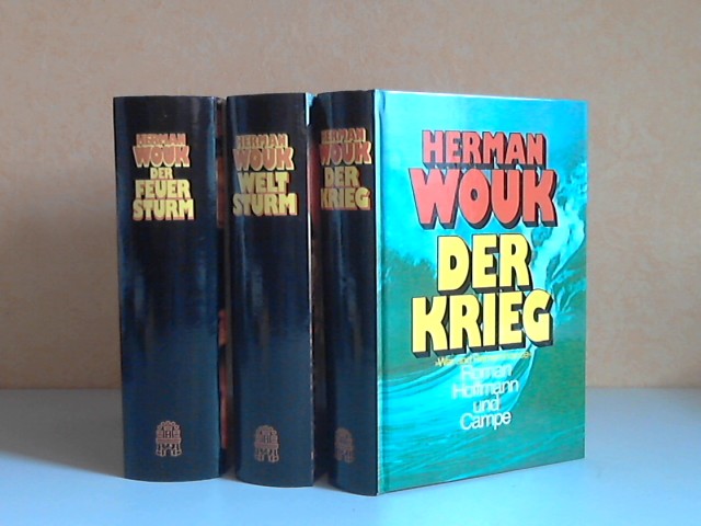 Wouk, Herman;  Kriegs-Trilogie: Der Feuersturm, Der Krieg, Weltsturm 3 Bücher 