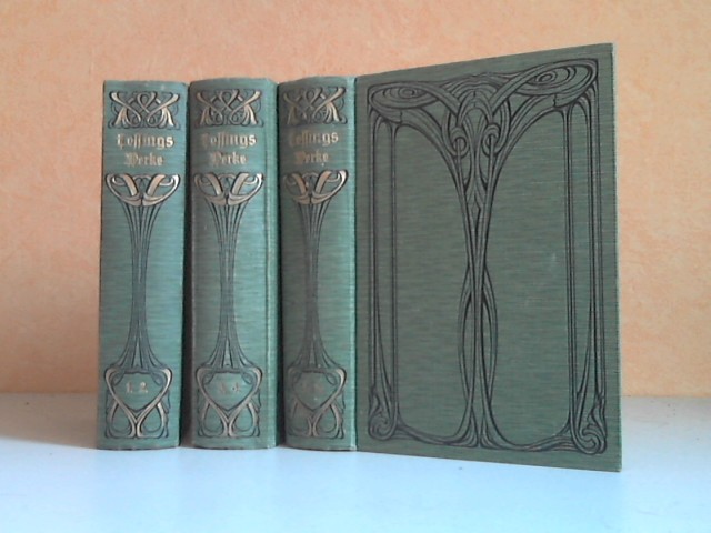 Matthias, Theodor;  Lessings Werke in sechs Bänden 3 Bücher 