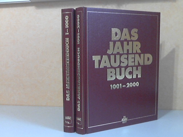 Autorengruppe;  Das Jahrtausendbuch - 2000 Jahre Weltgeschichte 2 Bände 