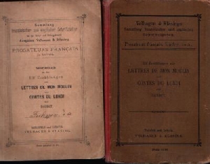 Daudet, Alphonse:  Lettres de mon Moulin und Contes du Lundi + Wörterbuch 