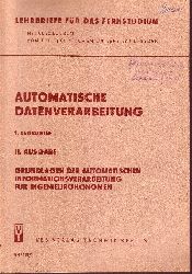 Meuche, Hans-Friedrich:  Automatische Datenverarbeitung 5 Lehrbriefe: 1, 2, 3, 4, 5 