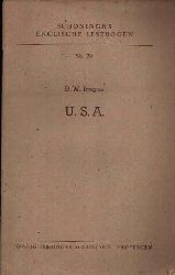 Prein, W. und D.W. Brogan:  U.S.A. Schnings englische Lesebogen Nr. 70 