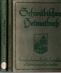 Bund fr Heimatschutz in Wrttemberg und Hohenzollern:  Schwbisches Heimatbuch 1926 + 1927 + 1938 + 1949 4 Bcher 