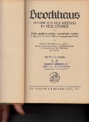 Autorengruppe;  Brockhaus - Handbuch des Wissens - Band 1 + 2 + 3 3 Bcher 
