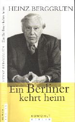 Berggruen, Heinz;  Ein Berliner kehrt heim - elf Reden (1996-1999) Fotografien von Barbara Klemm 