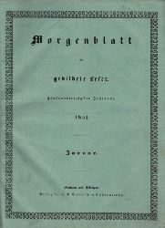 Autorengruppe;  Morgenblatt fr gebildete Leser 1851 