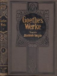 von Kaulbach, U., U. von Kreling und J.H. Ramberg;  Gothes Meister-Werke - Neuste illustrierte Ausgabe in zwei Bnden: erster Band 