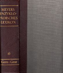 Autorengruppe;  Meyers Enzyklopdisches Lexikon in 25 Bnden - Band 10: Gem - Gror 