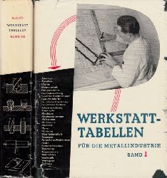Krist, Thomas;  Werkstatt-Tabellen fr die Metallindustrie - Band 1 und 3 