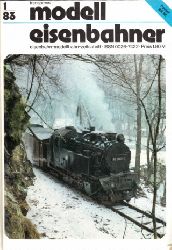 Autorengruppe;  Der Modelleisenbahner - Fachzeitschrift fr das Modelleisenbahnwesen und alle Freunde der Eisenbahn - 1983 / Hefte 1 bis 12 