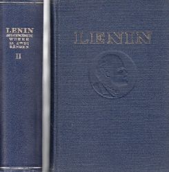 o.A.;  W.I. Lenin ausgewählte Werke in zwei Bänden - Band 1 + 2 