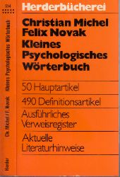 Michel, Christian und Felix Novak;  Kleines Psychologisches Wrterbuch 