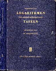 Küstner, Herbert;  Fünfstellige Logarithmen und andere mathematische Tafeln 