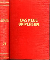 Bochmann, Heinz;  Das neue Universum Band 74 Forschung- Wissen- Unterhaltung - Ein Jahrbuch 