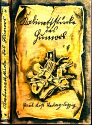 Bogeng, G.A.E.;  Kabinettstücke des Humors - 1. Band Mit 8 Originallithographien von Hans  Alexander Müller 