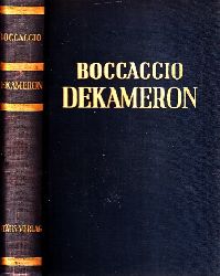 Boccaccio, Giovanni;  Das Dekameron 