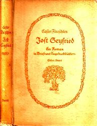 Flaischlen, Csar;  Jost Seyfried - Ein Roman in Brief- und Tagebuchblttern - erster Band 