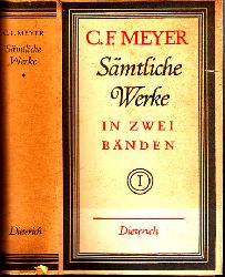 Meyer, Conrad Ferdinand;  Smtliche Werke in zwei Bnden - erster Band 
