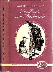 Keller, Gottfried;  Die Leute von Seldwyla - Erster Band Taschenbibliothek der Weltliteratur 