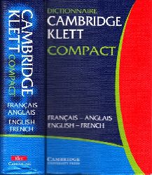 Autorengruppe;  Dictionnaire Cambridge Klett Compact - Francais-Anglais , English-French 