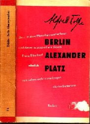 Dblin, Alfred;  Berlin Alexanderplatz - Die Geschichte von Franz Biberkopf Reclams Universal-Bibliothek Band 114 