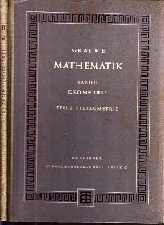 Graewe, H. und M.;  Mathematik unter besonderer Bercksichtigung von Physik und Technik Band II: Geometrie Mit 207 Bildern 