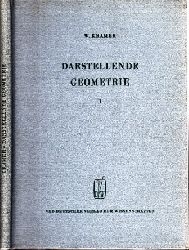 Kramer, Werner;  Darstellende Geometrie I Hochschulbcher fr Mathematik Band 38 
