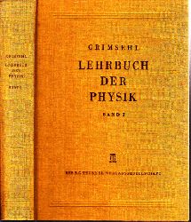 Schallreuter, W.;  Grimsehl Lehrbuch der Physik: Band 1 Mechanik, Akustik, Wärmelehre 