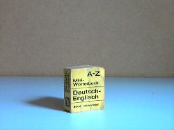 Autorengruppe;  Miniwrterbuch A-Z Deutsch-Englisch 