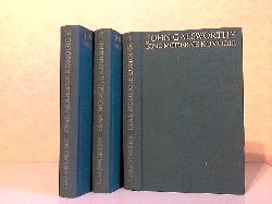 Galsworthy, John;  Eine moderne Komdie erster bis dritter Band 3 Bcher 