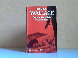 Wallace, Edgar;  Der sentimentale Mr. Simpson Rote Krimi 