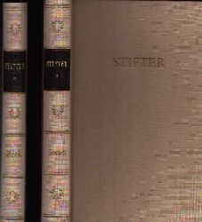 Mller, Joachim;  Stifters Werke in vier Bnden - zweiter + dritter + vierter Band Bibliothek Deutsche Klassiker 