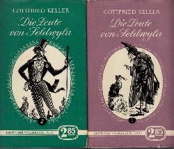 Keller, Gottfried;  Die Leute von Seldwyla - erster Band und zweiter Band 2 Bcher 