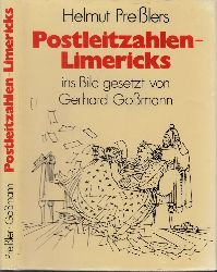 Goßmann, Gerhard;  Helmut Preißlers Postleitzahlen-Limericks ins Bild gesetzt 