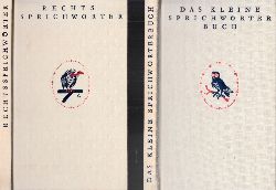 Grundmann, Gnter, Annelies Mller- Hegemann Michael Strich u. a.;  Rechts Sprichwrterbuch - Das kleine Sprichwrterbuch 2 Bcher 