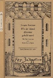 Samjatin, Jewgeni;  Wie der Mnch Erasmus geheilet ward, russisch und deutsch Mit Zeichnungen von Boris Kustodijew 