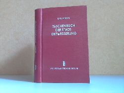 Imhoff, Karl;  Taschenbuch der Stadtentwsserung 