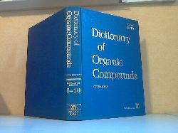 Autorengruppe;  Dictionary of Organic Compounds . to Supplements 6-10 inclusive 