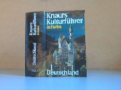 o. Angabe;  Knaurs Kulturfhrer in Farbe Deutschland ber 1100 farbige Fotos, 160 Zeichnungen, 10 Stadtplne sowie 12 Seiten Karten 