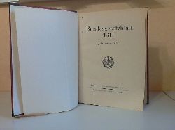 Bundesminister der Justiz (Hrg.);  Bundesgesetzblatt Jahrgang 1956 Teil 1 