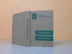 Schmidt, Walter;  Taschenwrterbuch. Englisch-Deutsches Wrterbuch 