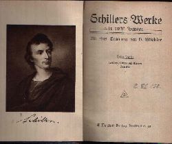 Stiehler, H.;  Schillers Werke in zwlf Bnden - erster bis dritter Band in einem 