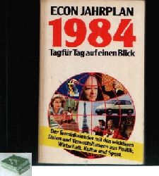 Bedrftig, Friedemann:  Econ Jahrplan 1984 Tag fr Tag auf einen Blick 