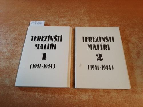 Sammlung Gedenkstätte Theresienstadt (Hrsg.)  Terezinsti Maliri 1-2 (1941-1944). (2 Mappen) 