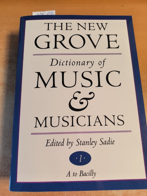 Sadie, Stanley  The new Grove Dictionary of Music and Musicians - Vol 1. to Vol. 20 (20 Bücher) 