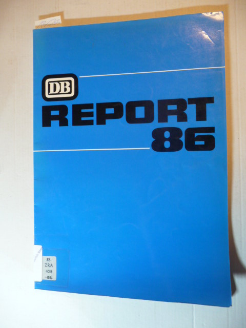 Elmar Haass (Bearbeitung)  DB-Report '86 
