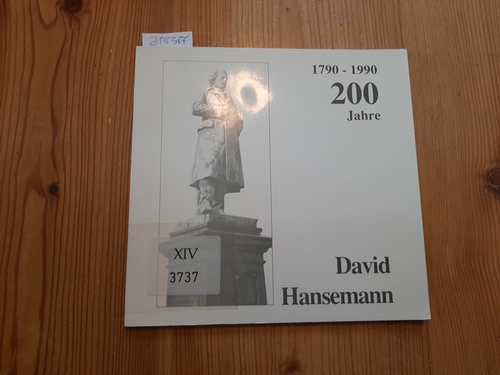 Uwe Büttner (Red.)  David Hansemann: 200 Jahre (1790-1990) 