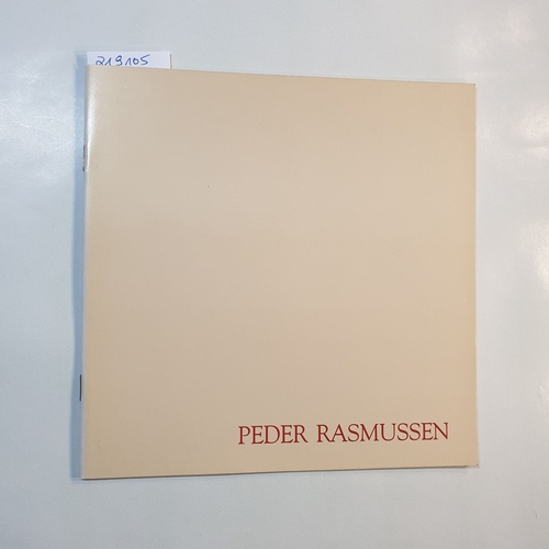   Peder Rasmussen; Ceramics and Paintings 1986 