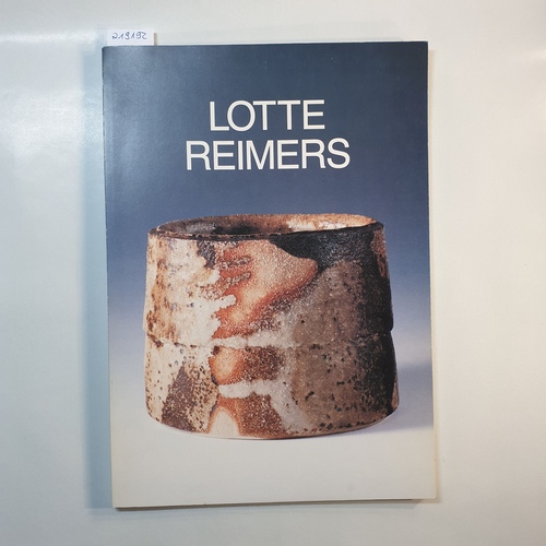 Reimers, Lotte (Illustrator)  Lotte Reimers : Keramiken 
